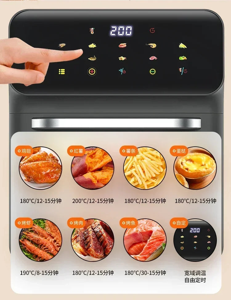 Super AirFryer para casa de 500w